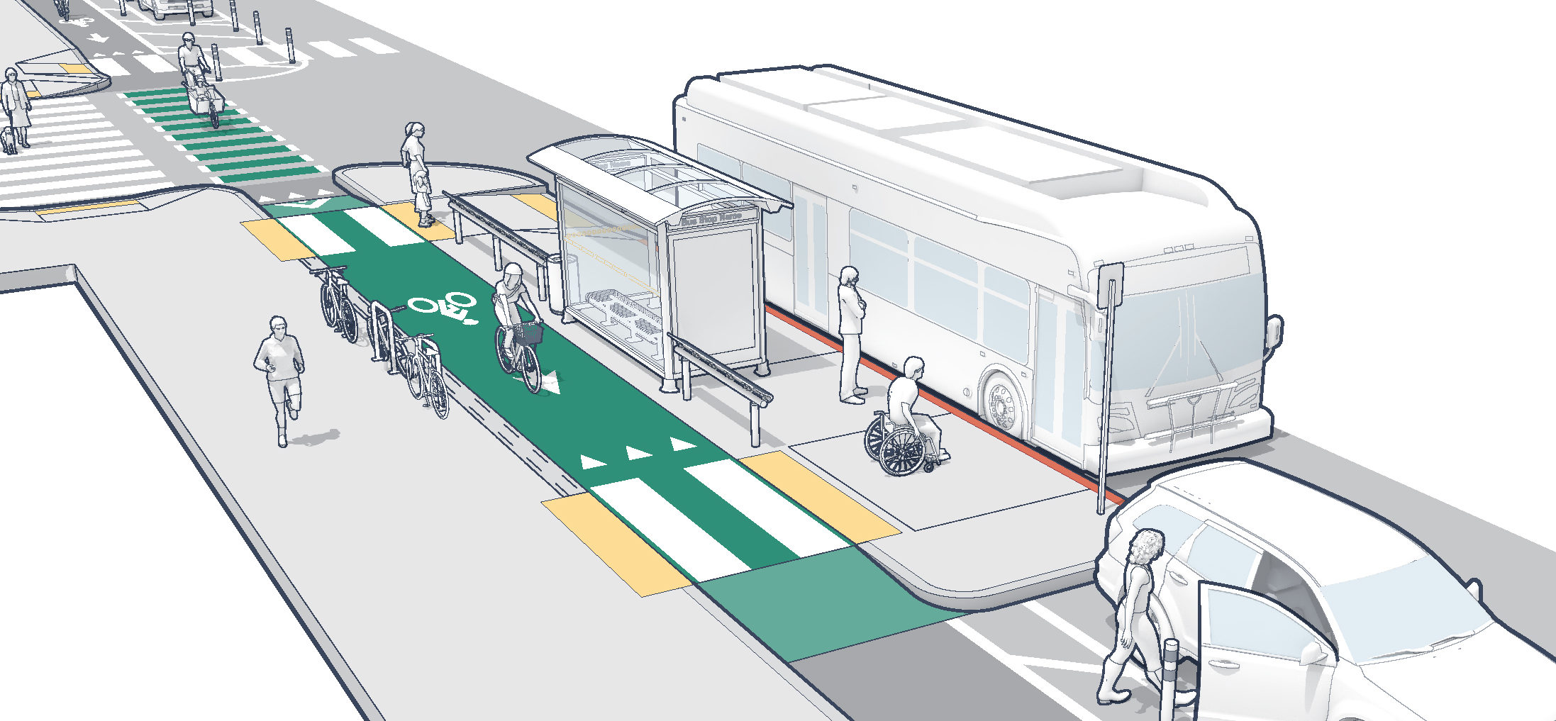 bus shelter design guidelines