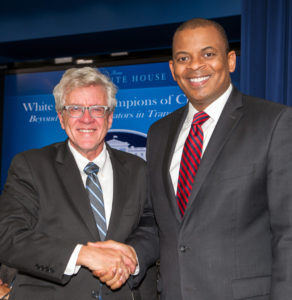 White House Champions of Change, Beyond Traffic: Innovators in Transportation, program at the Eisenhower Executive Office Building, Tuesday, October 13, 2015.