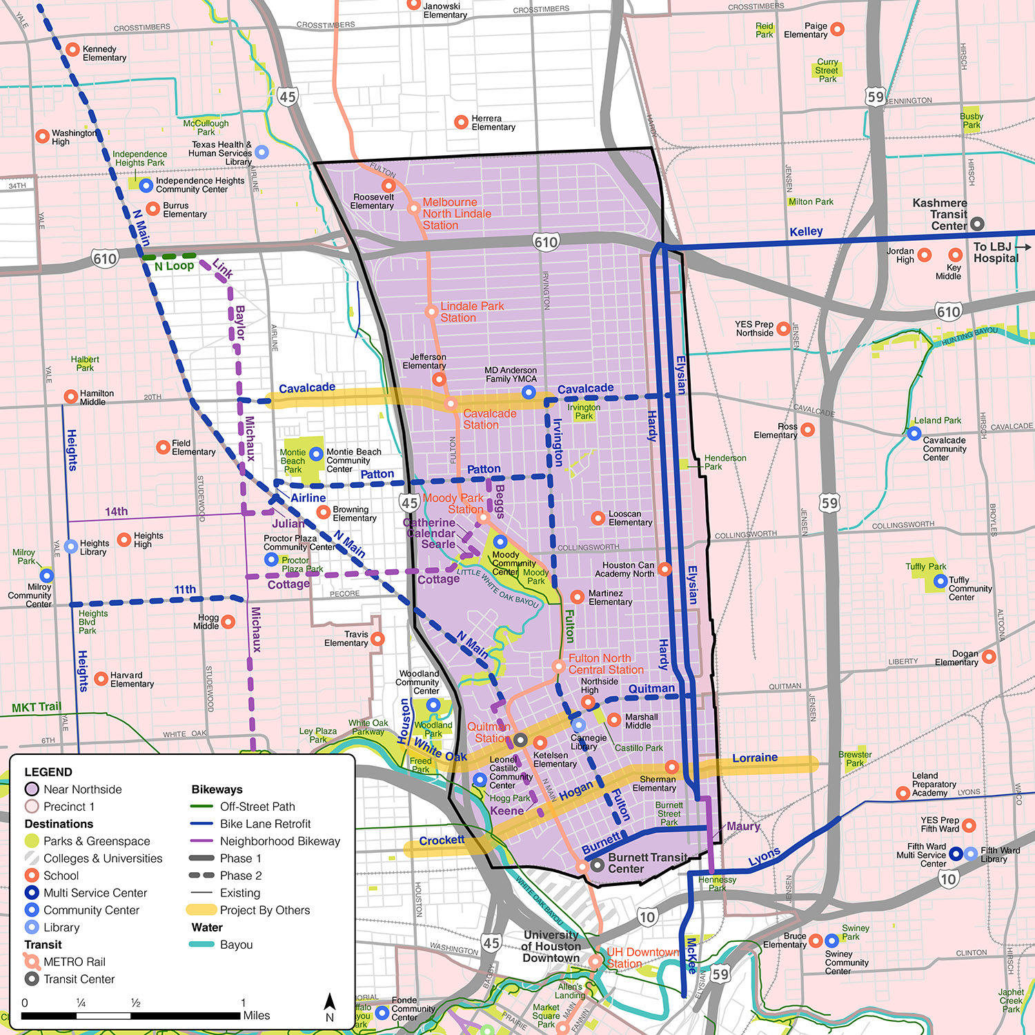 Houston Bike Plan Project Implementation - Toole Design