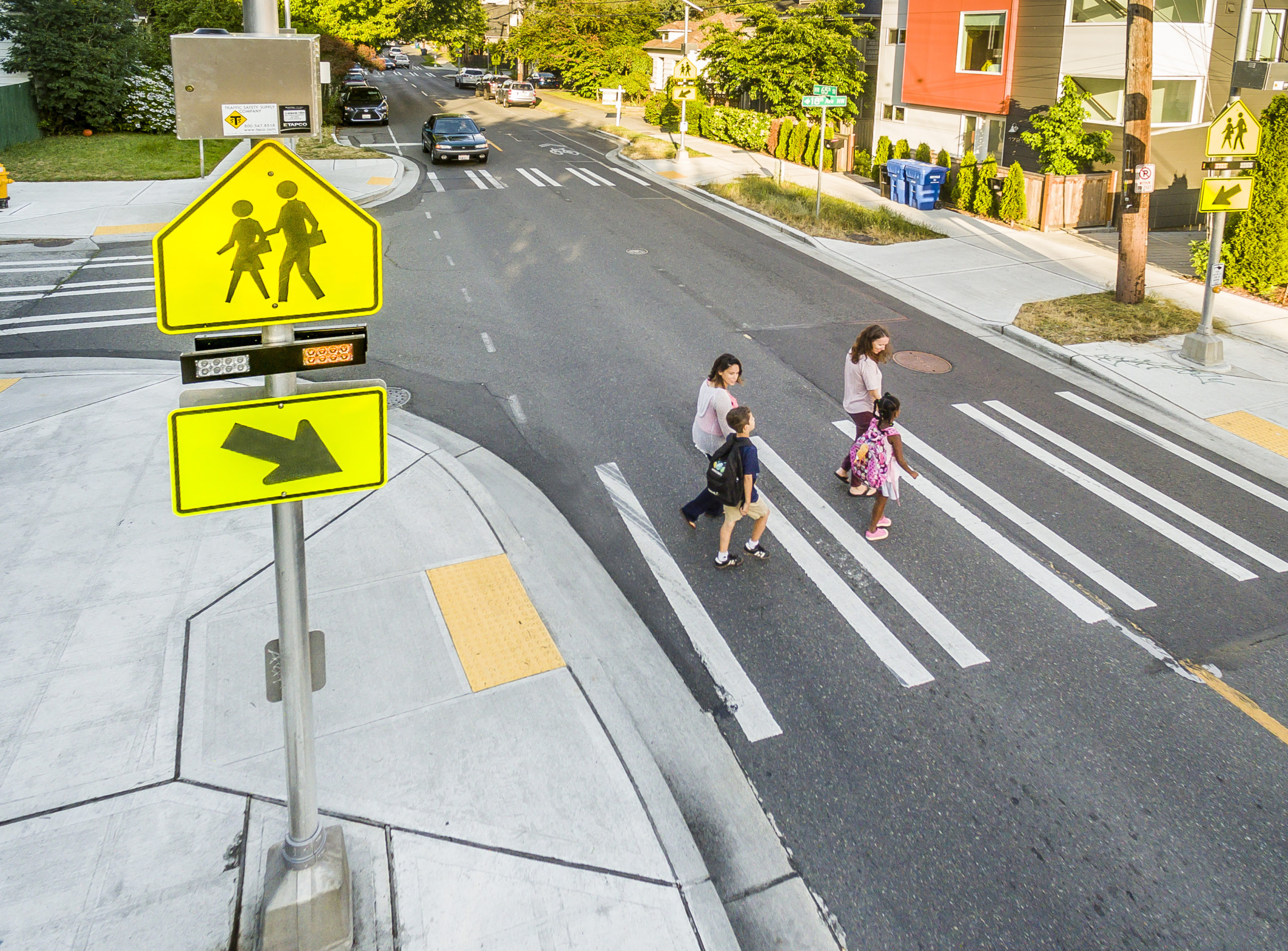 Safer for Pedestrians, Safer Crossing