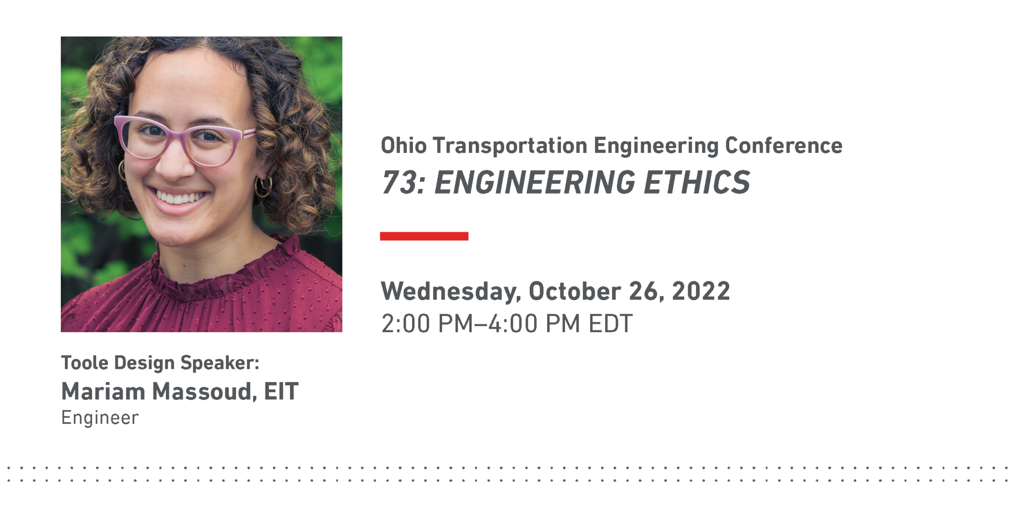 Toole Design at the Ohio Transportation Engineering Conference 2022