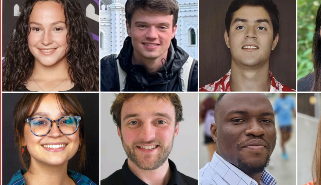 Grid of 2024 intern headshots